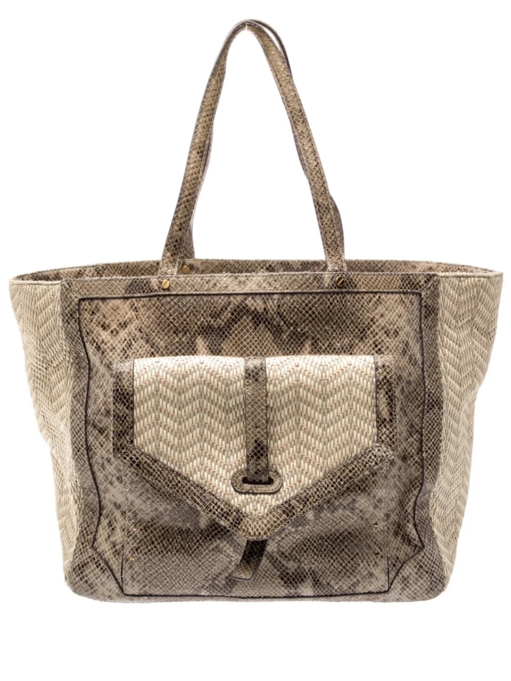 Tory Burch Large Snake Print Tote Bag - NWOT